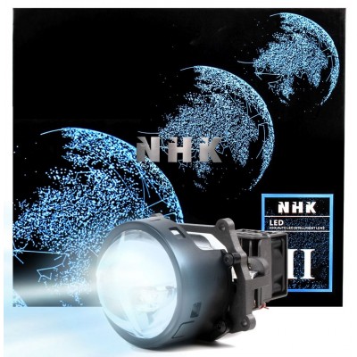 Soczewka projektor Bi-LED 3.0" NHK Gen. 3R niebieska soczewka