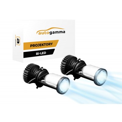 Soczewki projektor lampy Bi LED Mini H4